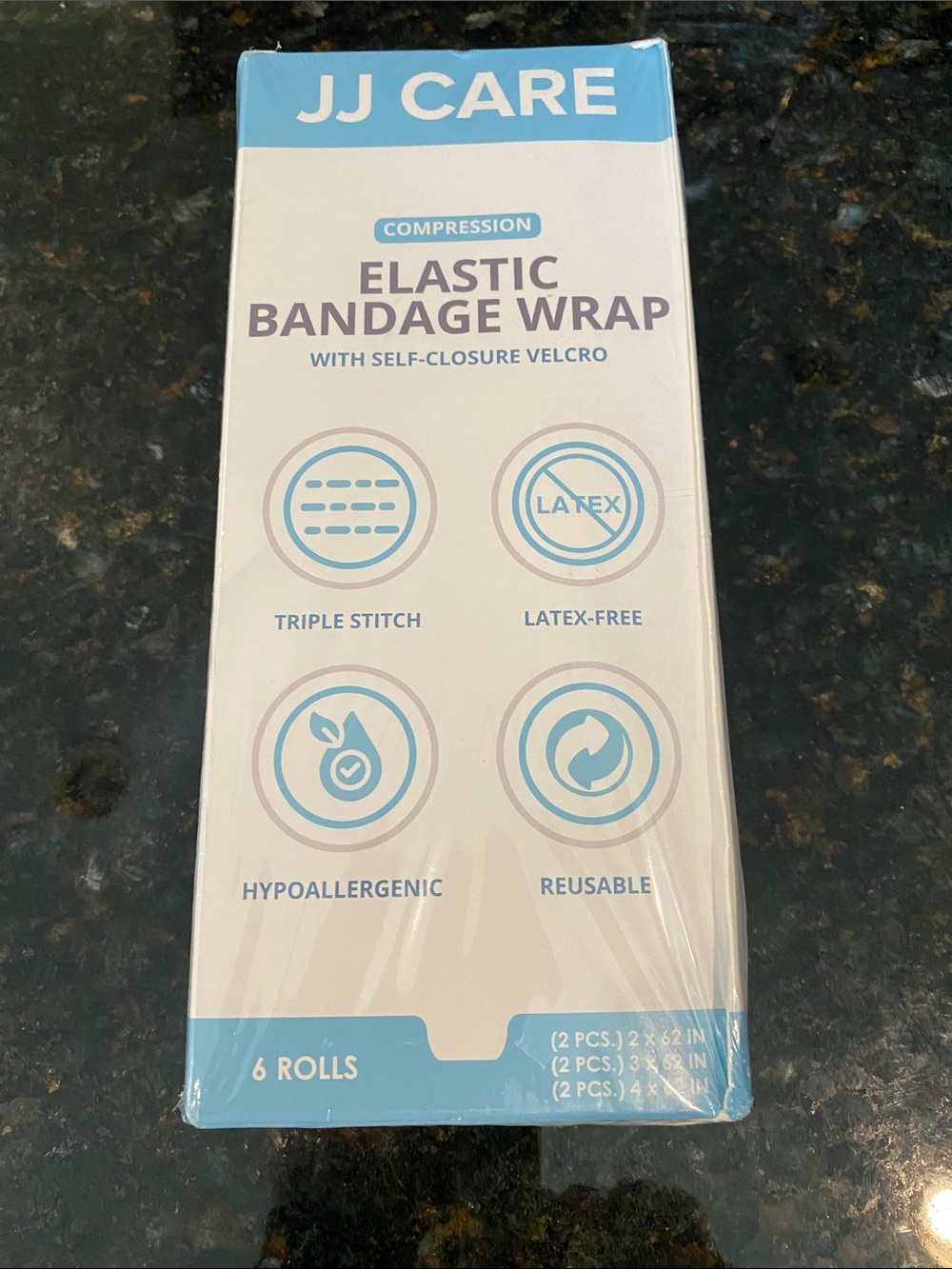 NIB Compression elastic bandage wrap